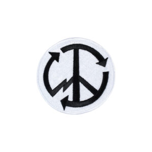 Cross Of Peace - Black/White Patch