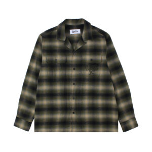 Daze Raw Logo -  Green Flannel Shirt