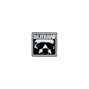 Daze Raw Logo - Black Metal Pin