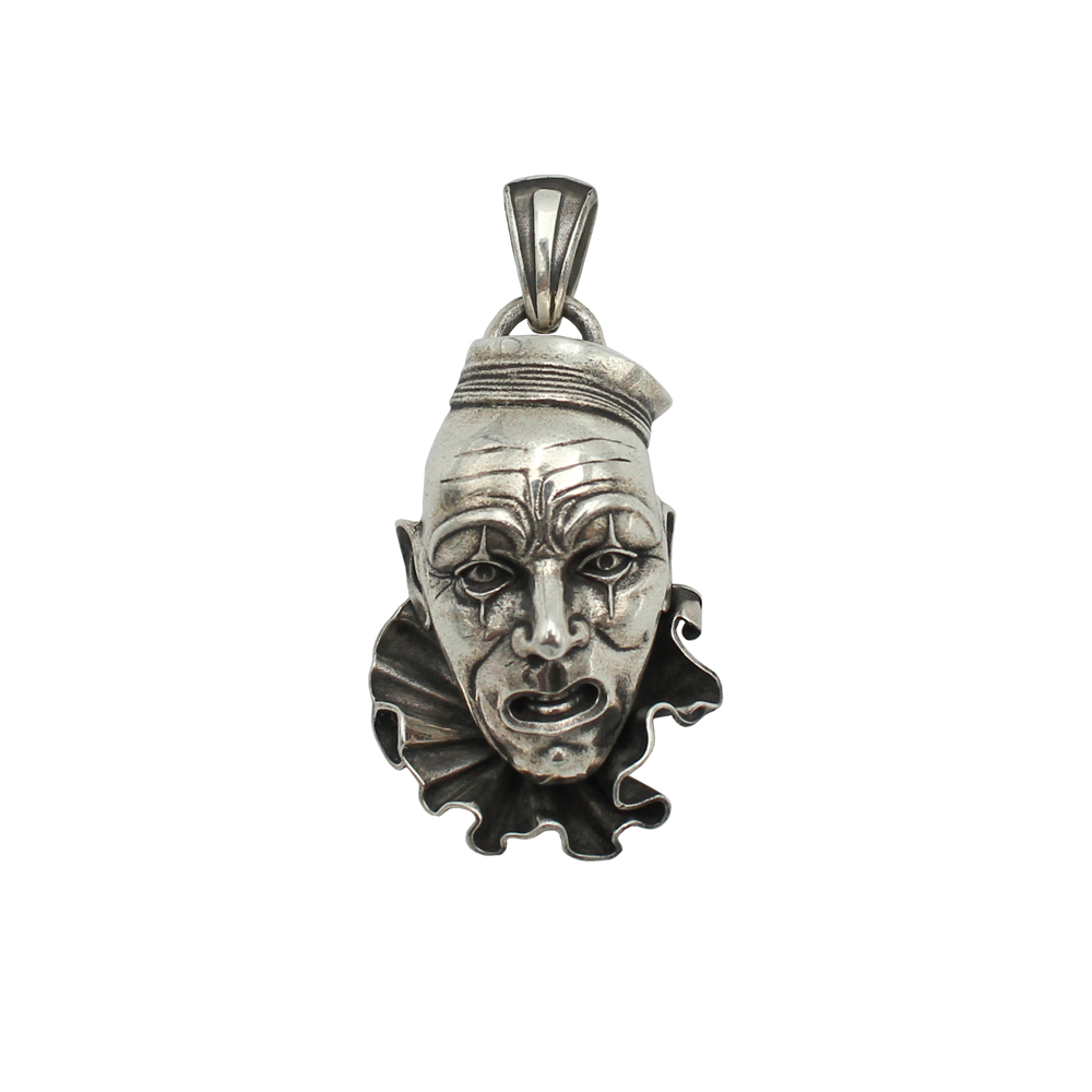 Clown - Silver Pendant - Image 3