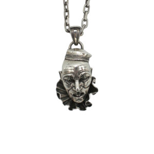 Clown - Silver Pendant