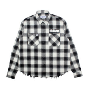 Raw Face - Black/White Shirt