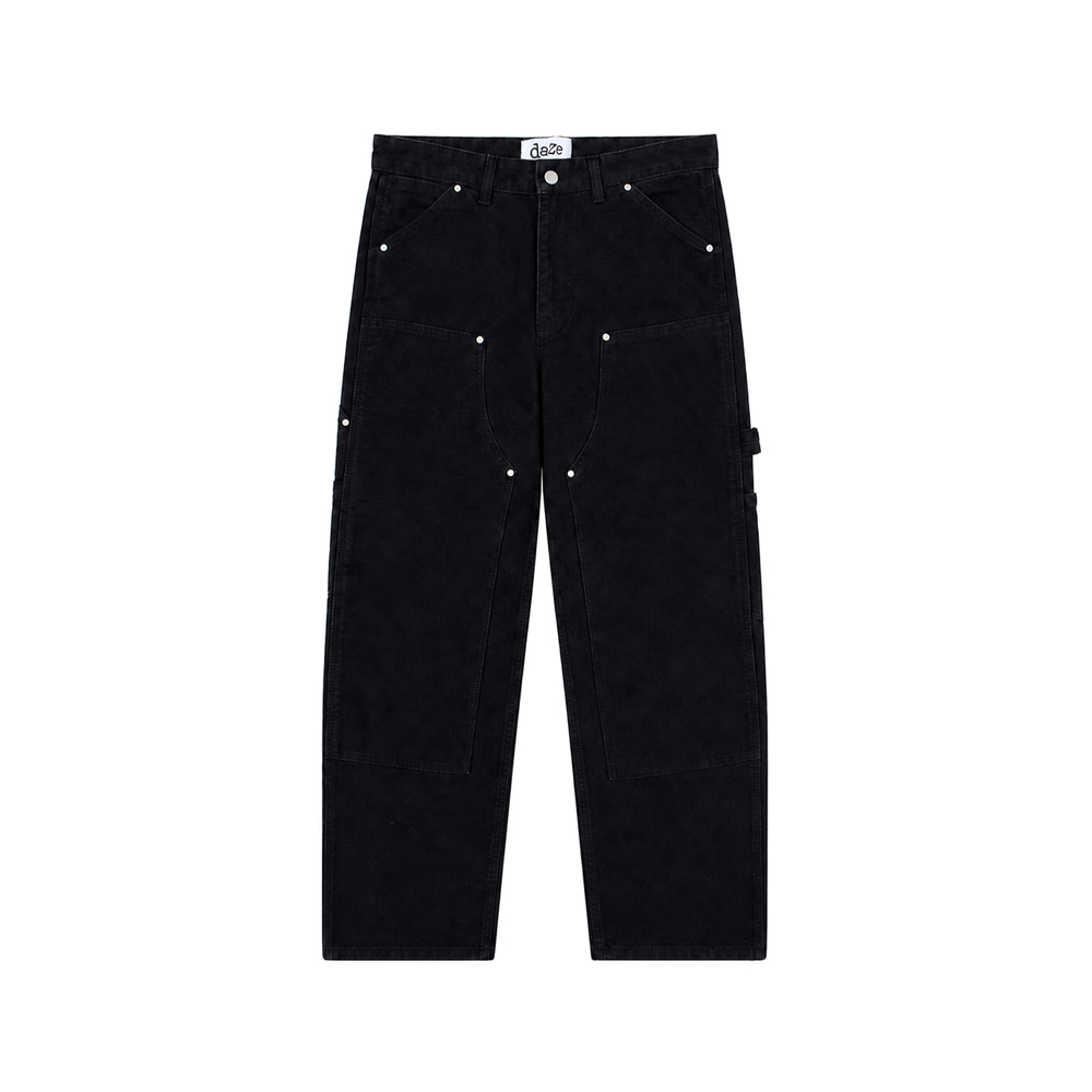 Daze Raw Logo - Black Work Pants