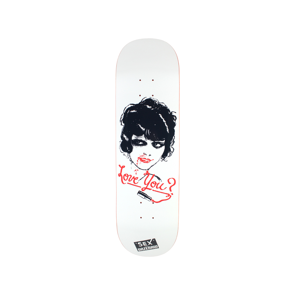 Daze Raw - Love You? - White Deck